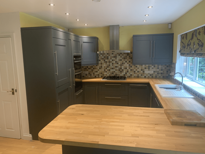 Ridgeway Kitchen Respray Completed